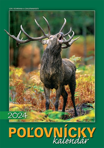 Nástenný kalendár Poľovnícky kalendár 2024