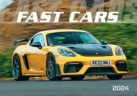 Nástenný kalendár Fast cars 2024