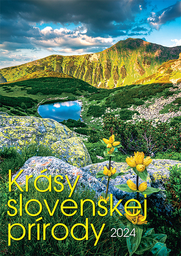 Nástenný kalendár Krásy slovenskej prírody 2024