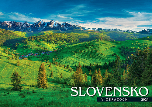 Nástenný kalendár Slovensko v obrazoch 2024
