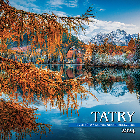 Nástenný kalendár Tatry 2024