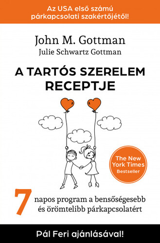 Kniha A tartós szerelem receptje - John M. Gottman,Julie Schwartz Gottman,Ildikó Ménes