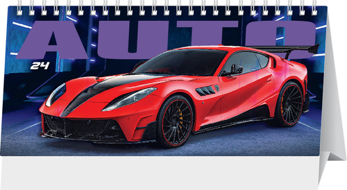 Stolový kalendár Autokalendár 2024