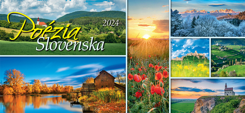 Stolový kalendár Poézia Slovenska 2024