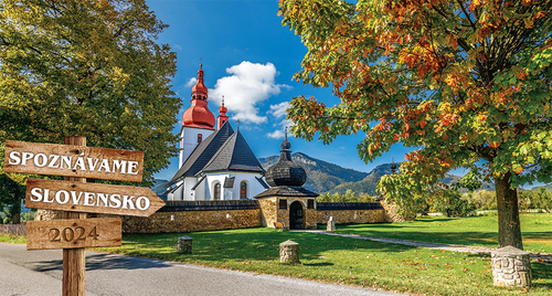 Stolový kalendár Spoznávame Slovensko 2024