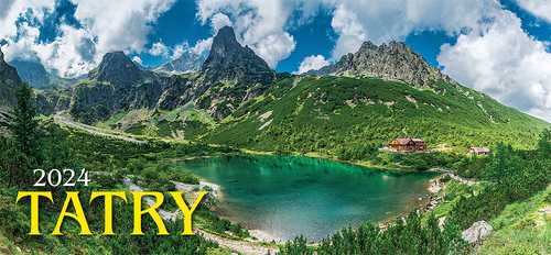 Stolový kalendár Tatry 2024