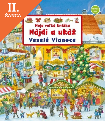 Lacná kniha Moja veľká knižka – Nájdi a ukáž: Veselé Vianoce