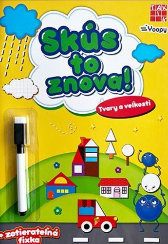 Kniha Tvary a veľkosti - Skús to znova!