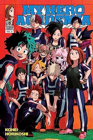 Kniha My Hero Academia (4)