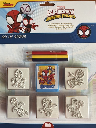 Pečiatkový blister Spidey