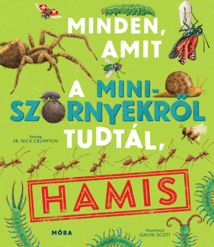 Kniha Minden, amit a miniszörnyekről tudtál, hamis - Nick Crumpton