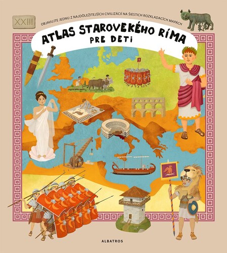Kniha Atlas starovekého Ríma