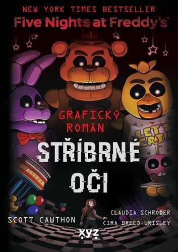 Kniha Five Nights at Freddy's: Stříbrné oči (grafický román)