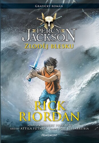 Percy Jackson: Zloděj blesku (Grafický román) - Rick Riordan,Dana Chodilová