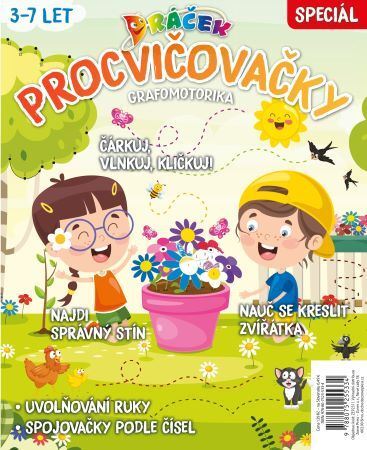 Kniha Dráček speciál Procvičovačky - Grafomotorika