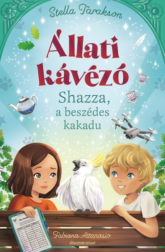 Kniha Állati kávézó - Shazza, a beszédes kakadu - Stella Tarakson,Bea Boczán