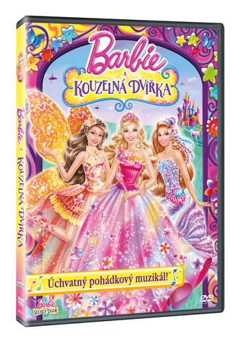 Kniha Barbie a Kouzelná dvířka DVD