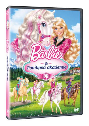 Kniha Barbie a Poníková akademie DVD