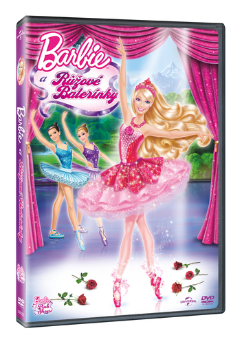 Kniha Barbie a Růžové balerínky DVD