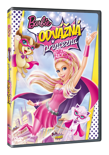 Kniha Barbie: Odvážná princezna DVD