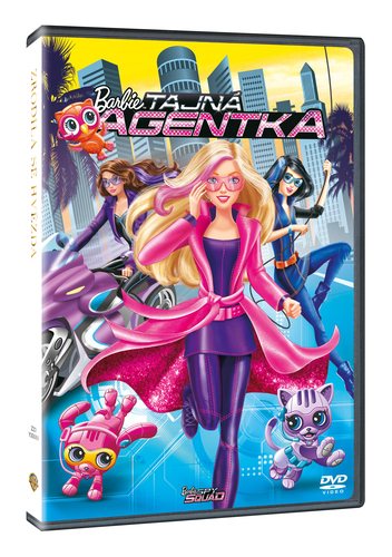 Kniha Barbie: Tajná agentka DVD