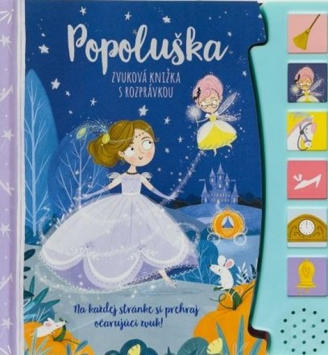 Kniha Popoluška - zvuková knižka s rozprávkou