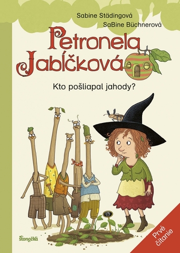 Kniha Petronela Jabĺčková 2: Kto pošliapal jahody? (prvé čítanie)