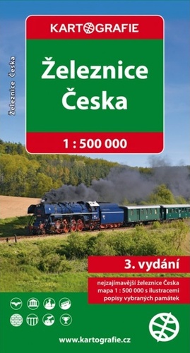 Železnice Česka 1:500 000, 3. vydání
