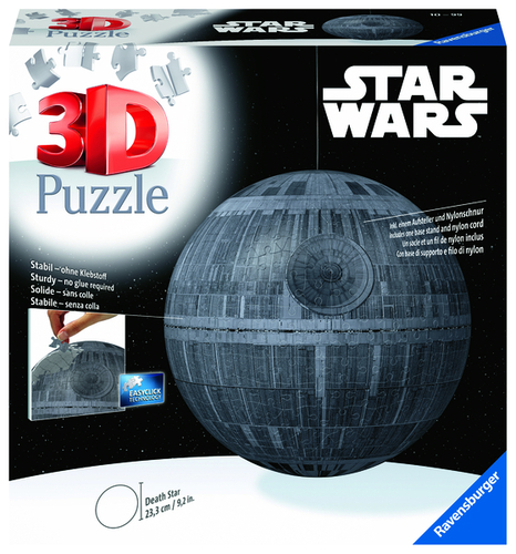3D Puzzle-Ball Star Wars: Hviezda smrti 540 Ravensburger
