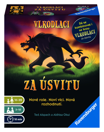 Hra Vlkolaci za úsvitu Ravensburger (hra v češtine)