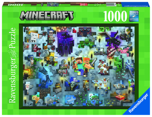 Challenge Puzzle: Minecraft 1000 Ravensburger