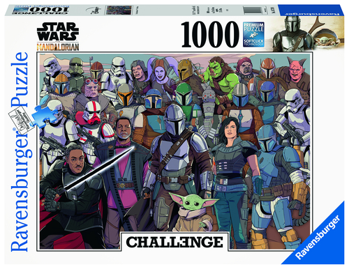 Puzzle Challenge Puzzle: Star Wars: Mandalorian 1000 Ravensburger