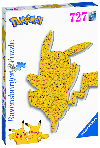 Ravensburger Puzzle Pokémon Pikachu silueta 727 Ravensburger