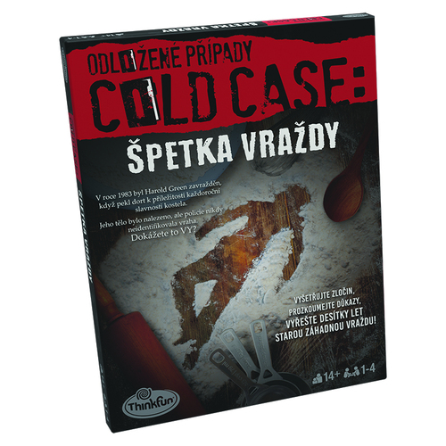 ThinkFun Odložené prípady: Štipka vraždy Ravensburger (hra v češtine)