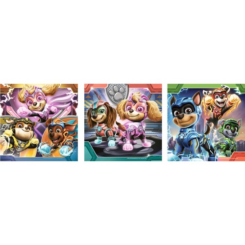 Puzzle Labková patróla vo veľkofilme 3x49 Ravensburger