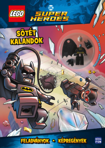 LEGO DC Super Heroes - Sötét kalandok - Foglalkoztatókönyv Batman minifigurával