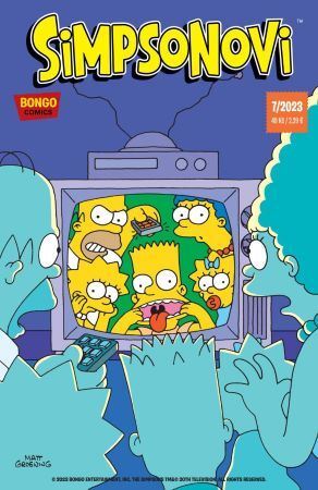 Kniha Simpsonovi 7/2023