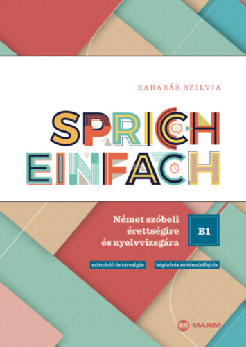 Kniha Sprich einfach B1 szint - Szilvia Barabás