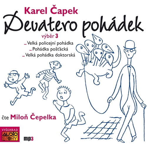 Kniha Audiostory Devatero pohádek (výběr 3)