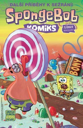 Kniha SpongeBob 7/2023