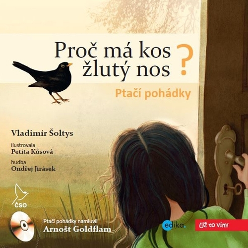 Kniha Edika Ptačí pohádky - Proč má kos žlutý nos?