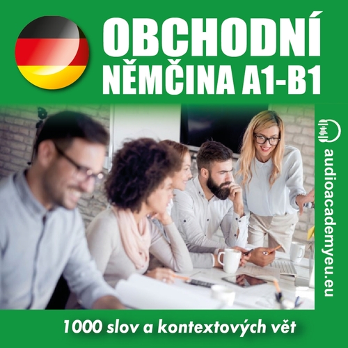 Kniha Audioacademyeu Obchodní němčina A1-B1