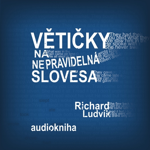 Kniha Ludvík Richard Větičky na nepravidelná slovesa