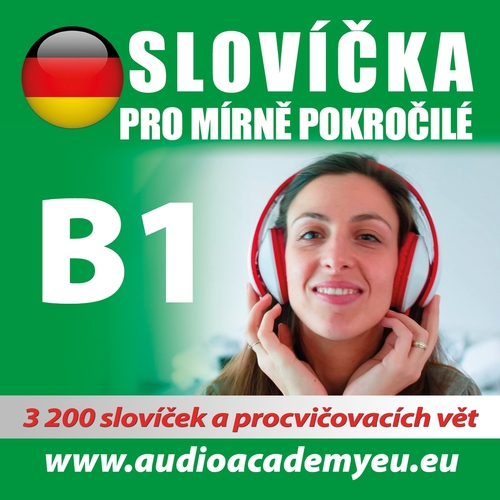 Kniha Poslechová angličtina Německá slovíčka B1