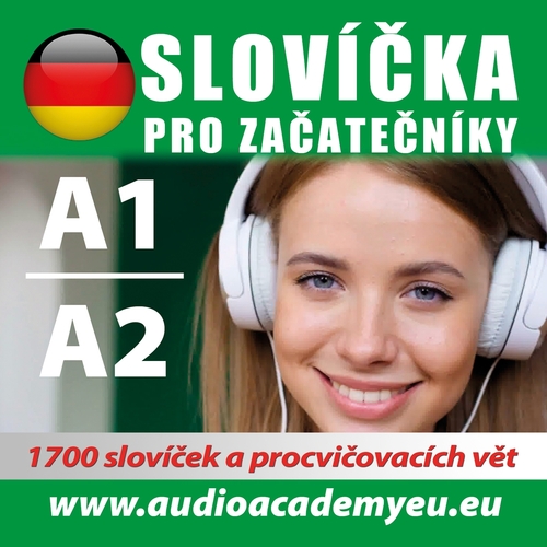 Kniha Poslechová angličtina Německá slovíčka A1-A2