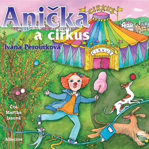 Kniha Albatros Anička a cirkus