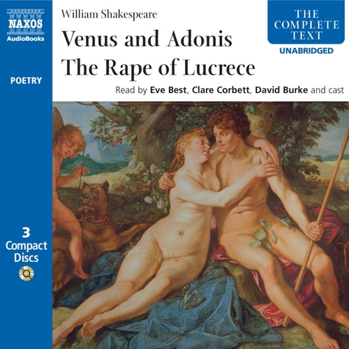 Kniha Naxos Audiobooks Venus & Adonis, The Rape of Lucrece (EN)