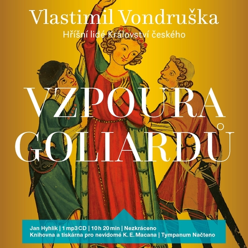 Kniha Tympanum Vzpoura Goliardů