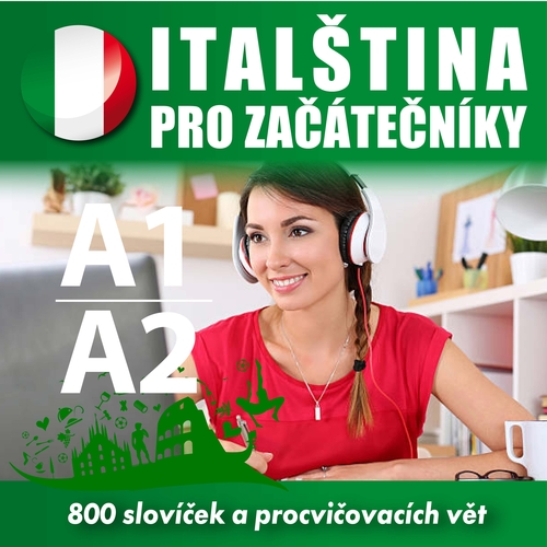 Kniha Poslechová angličtina Italština pro začátečníky A1, A2