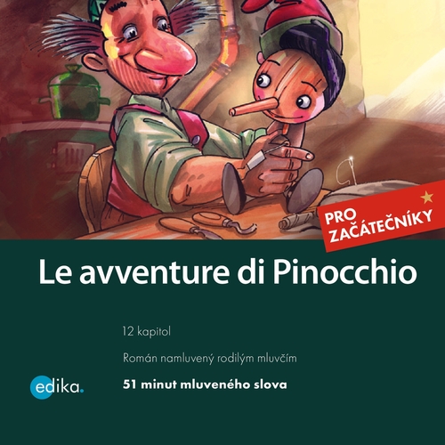 Kniha Edika Le avventure di Pinocchio (IT)